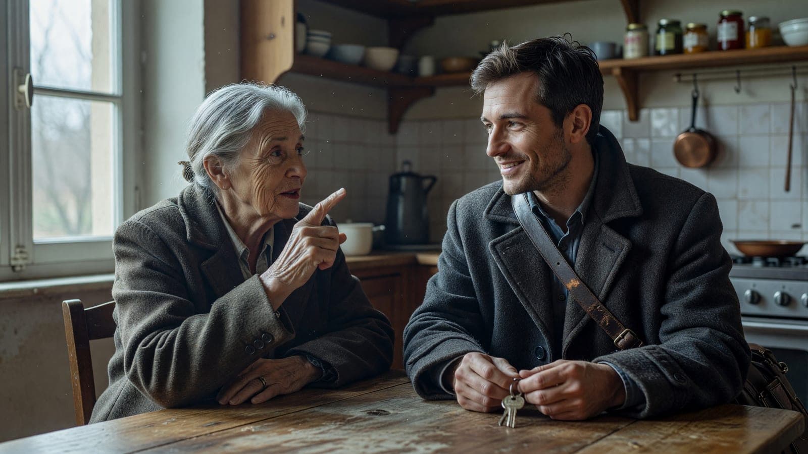 You can't stand your aging parent who always repeats the same thing? This guide does not tell you what to answer them: it te…